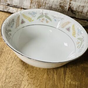 Vintage 9" Serving Bowl Replacement Japan Fine China Joanne 7006 Retired Pattern